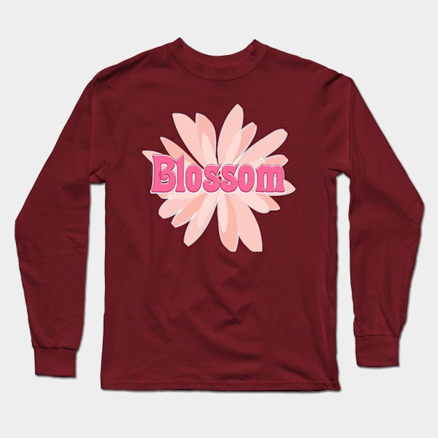 Blossom Long Sleeve T-Shirt by trubble